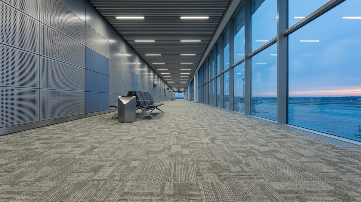 Commercial corridor carpet for high-traffic Singapore interiors