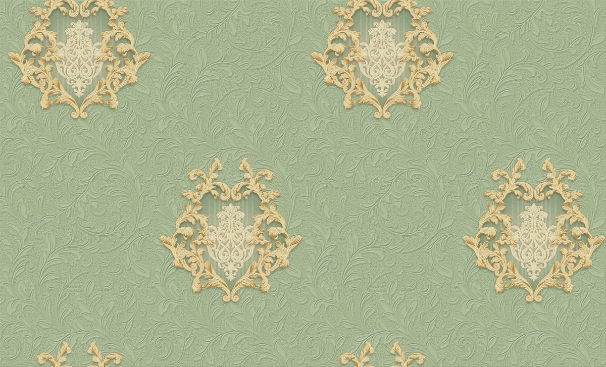 Ornamental Medallion Wallpaper 2300