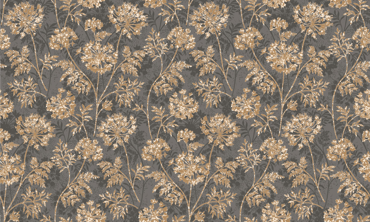 Elegant Floral Vine Wallpaper 6826