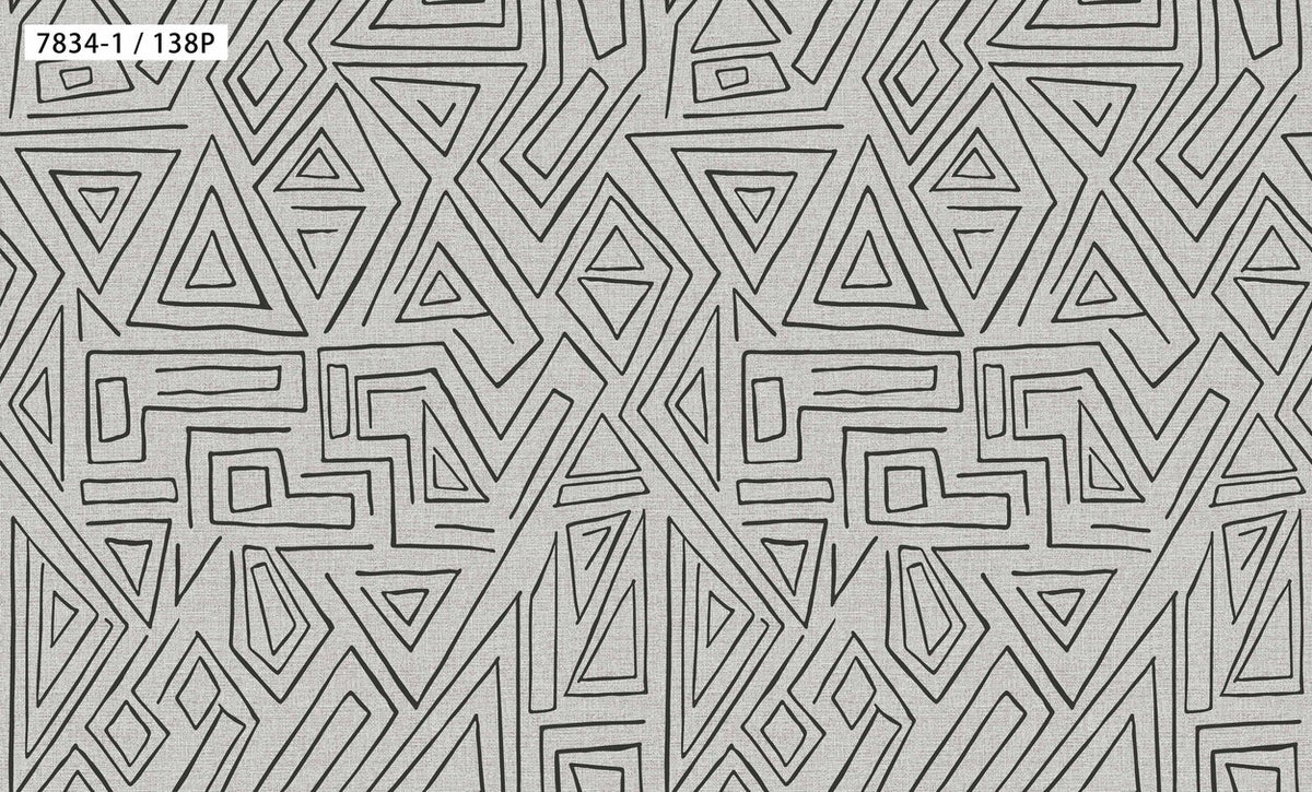 Abstract Geometric Line Wallpaper 7834