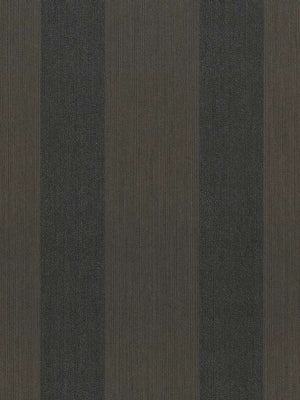 Charcoal Brown Textured Stripe Wallpaper OMEXCO INF8580
