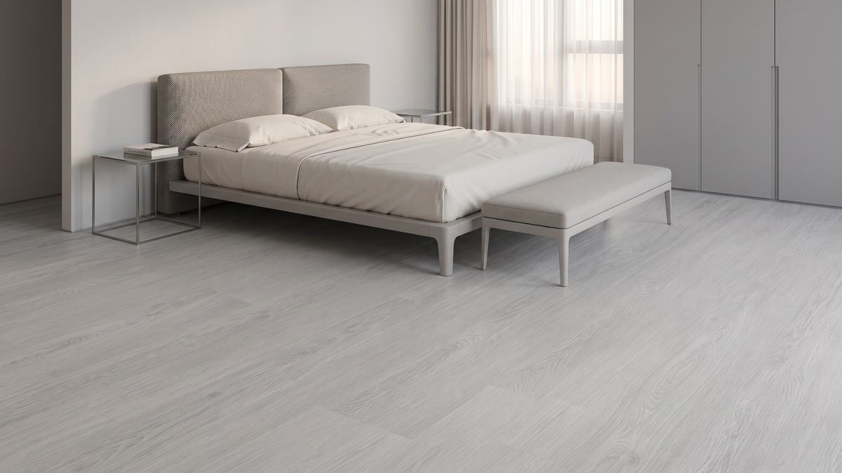 Vinyl flooring for a humid Singapore home interior