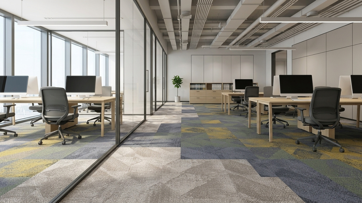 Commercial carpet lifecycle planning for a Singapore office