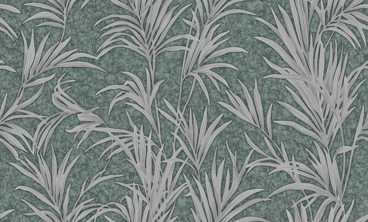 Layered Tropical Leaf Wallpaper 2721