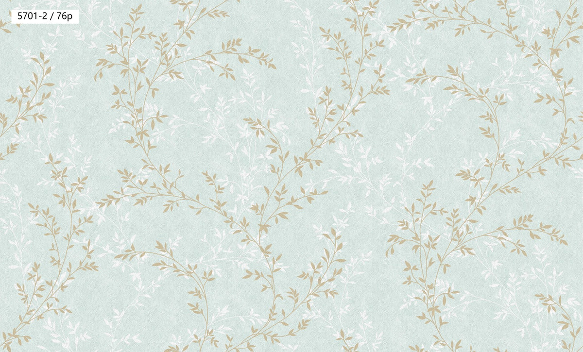 Delicate Leaf Trail Wallpaper 5701