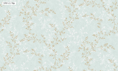 Delicate Leaf Trail Wallpaper 5701