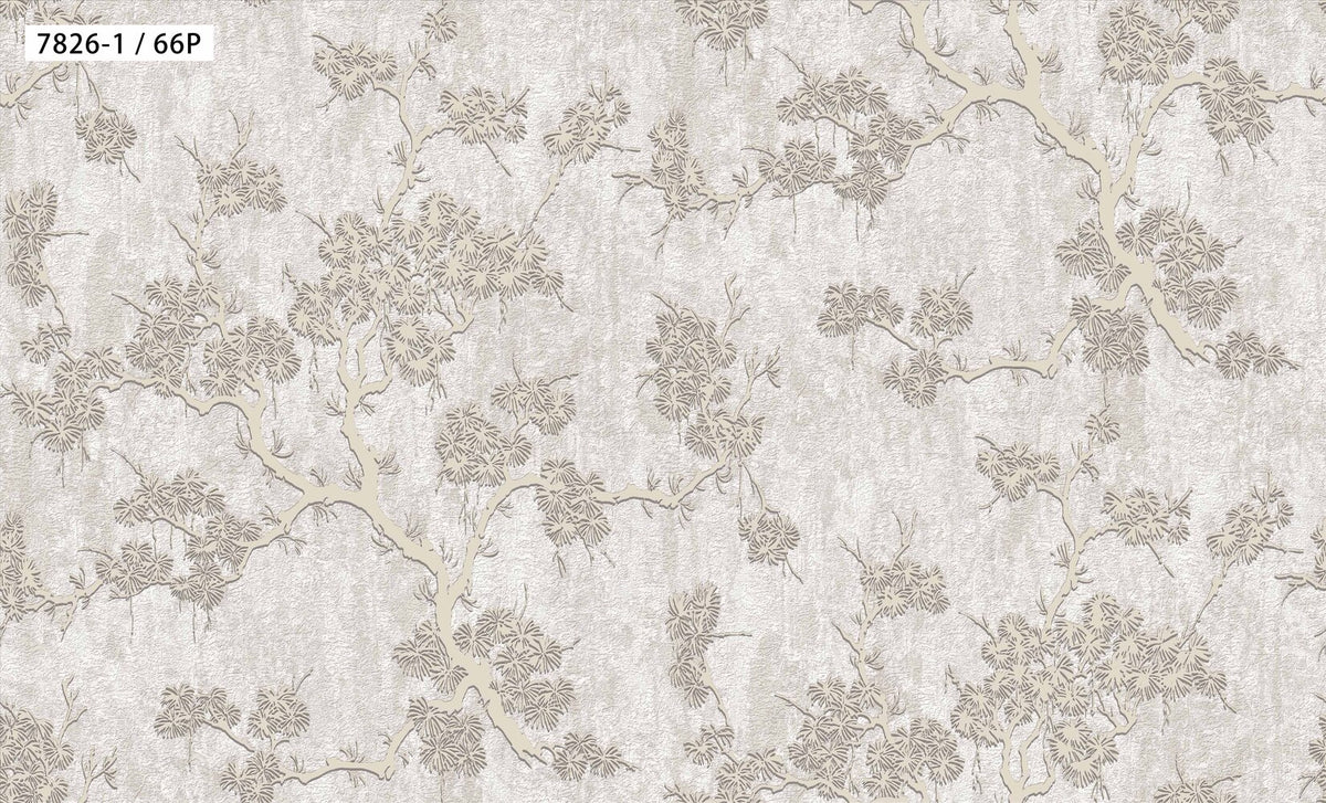 Vintage Blossom Branch Wallpaper 7826