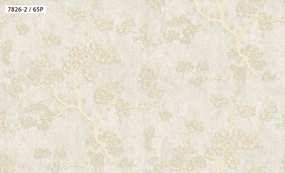 Vintage Blossom Branch Wallpaper 7826