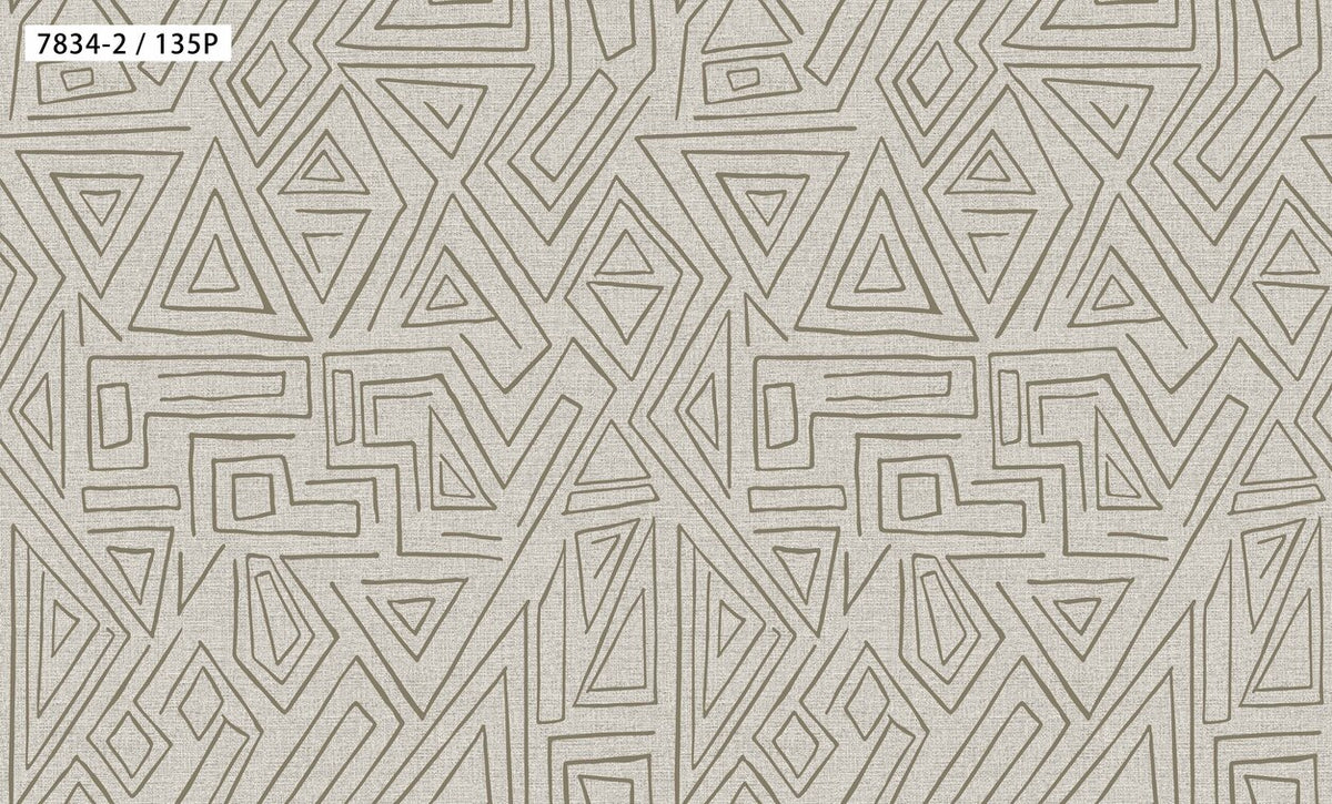Abstract Geometric Line Wallpaper 7834