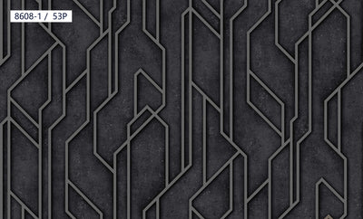 Angular Geometric Pattern Wallpaper 8608