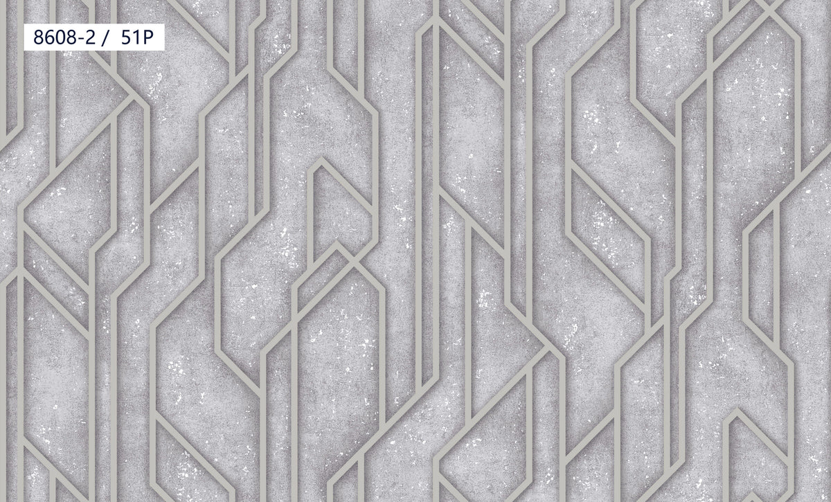 Angular Geometric Pattern Wallpaper 8608