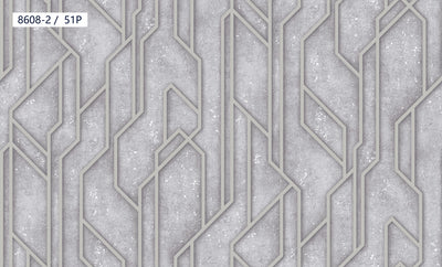 Angular Geometric Pattern Wallpaper 8608