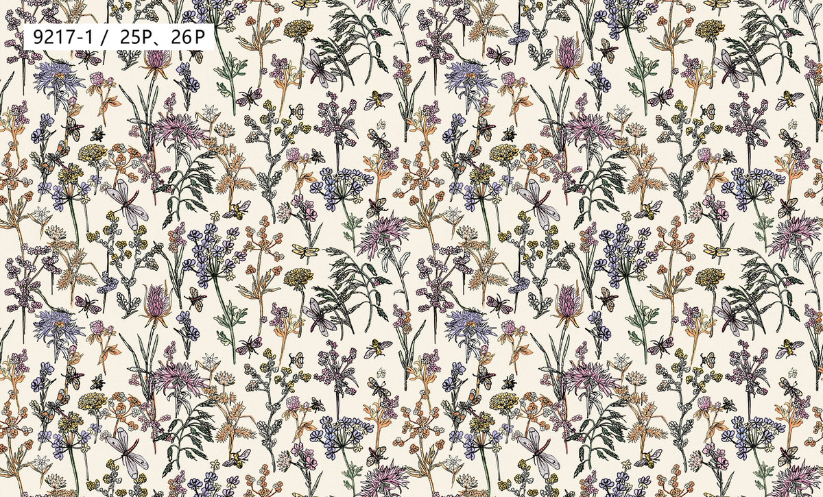 Multicolour Wildflower Wallpaper 9217