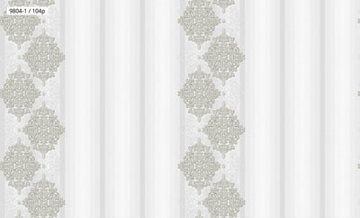 Striped Damask Wallpaper 9804