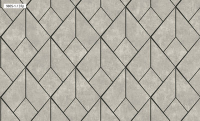 Geometric Diamond Pattern Wallpaper 9805