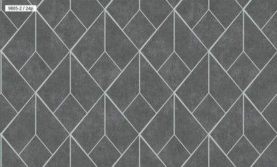 Geometric Diamond Pattern Wallpaper 9805