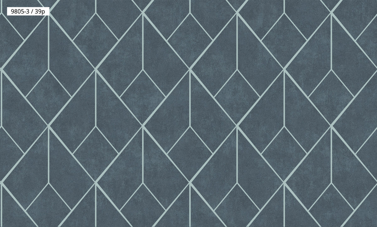Geometric Diamond Pattern Wallpaper 9805