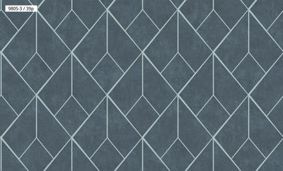 Geometric Diamond Pattern Wallpaper 9805
