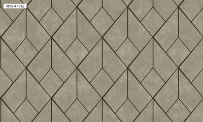 Geometric Diamond Pattern Wallpaper 9805