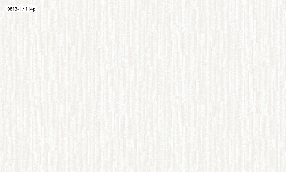 Ivory Vertical Stripe Texture Wallpaper 9813