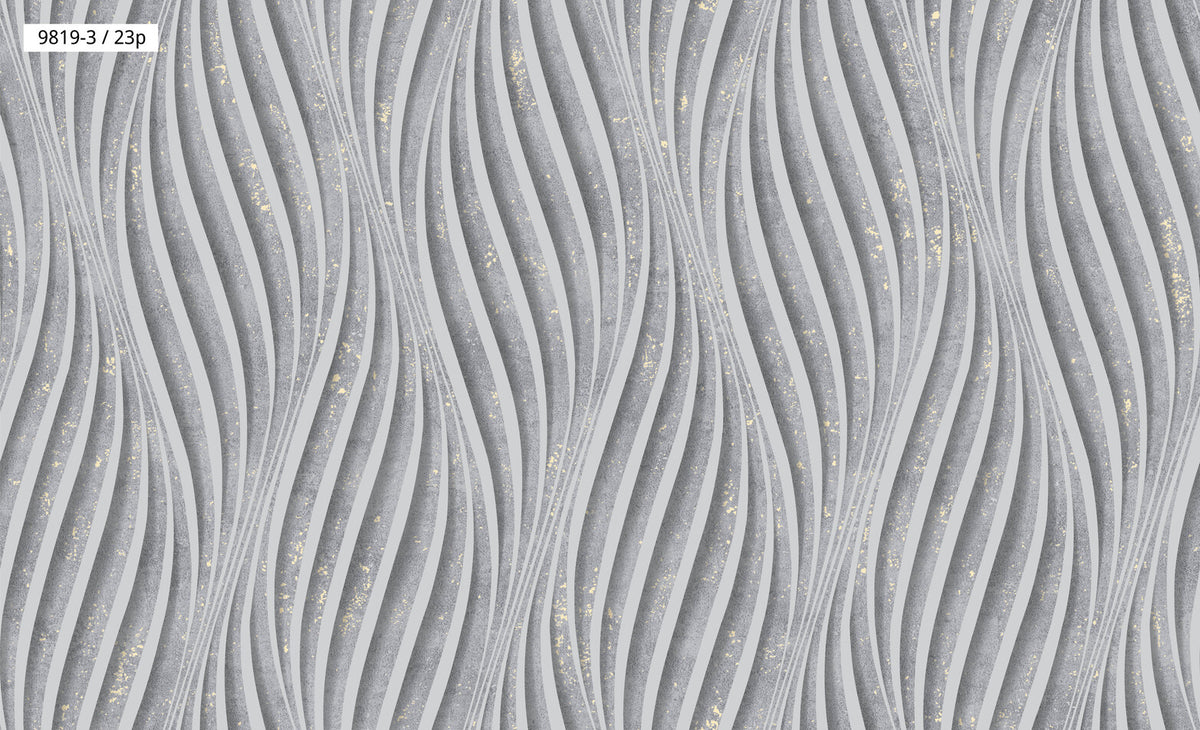 Vertical Wave Texture Wallpaper 9819