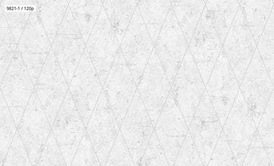 Distressed Diamond Pattern Wallpaper 9821