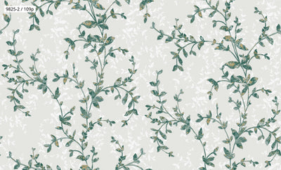 Delicate Floral Branch Wallpaper 9825