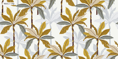Tropical Banana Leaf Wallpaper 9826