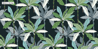 Tropical Banana Leaf Wallpaper 9826