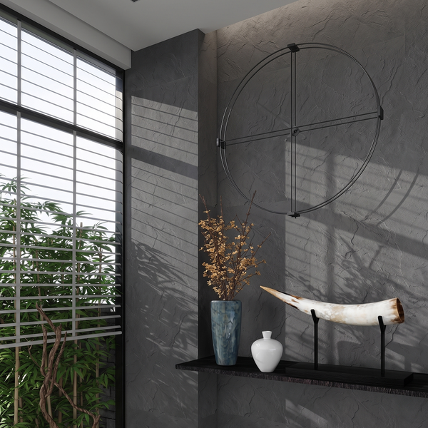 Slate Grey Stone Texture Flexible Stone Wall Panel 4