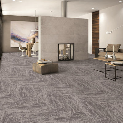 Grey carpet flooring in a modern office lobby (WP05)